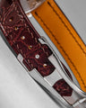Bespoke Watch Strap in Reddish Brown Crocodile