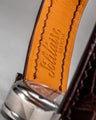 Bespoke Watch Strap in Reddish Brown Crocodile