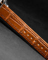 Bespoke Watch Strap in Chestnut Brown Alligator