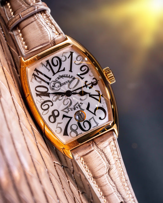 Bespoke Watch Strap in Ombre Brown Crocodile