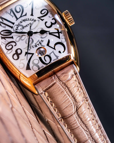 Bespoke Watch Strap in Ombre Brown Crocodile