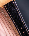 Bespoke Watch Strap in Ombre Brown Crocodile