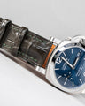Bespoke Watch Strap in Juniper Green Alligator