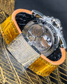 Bespoke Watch Strap in Yellow Himalayan Crocodile