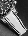 Solitaire Rubber straps in Cookie White for Rolex GMT Master II 116710LN