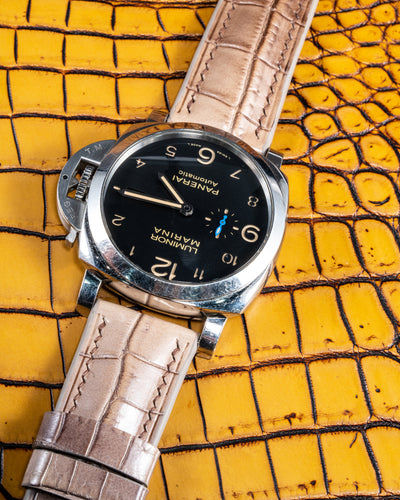 Bespoke Watch Strap in Ombre Brown Crocodile