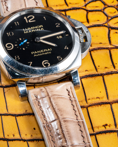 Bespoke Watch Strap in Ombre Brown Crocodile
