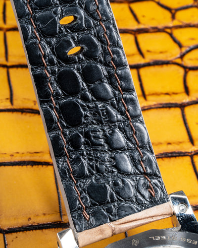Bespoke Watch Strap in Ombre Brown Crocodile