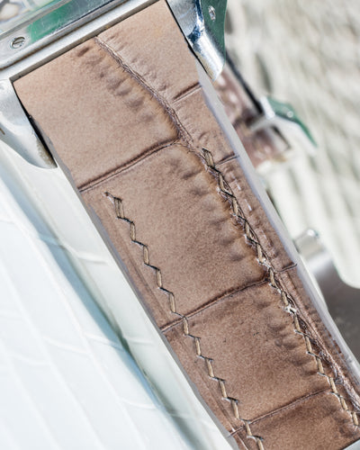 Bespoke Watch Strap in Ombre Brown Crocodile