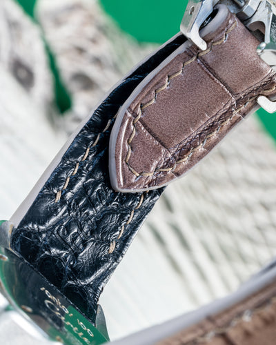 Bespoke Watch Strap in Ombre Brown Crocodile
