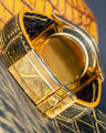 Bespoke Watch Strap in Gold Brushed Alligator