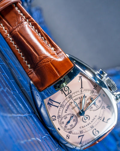 Bespoke Watch Strap in Chestnut Brown Alligator
