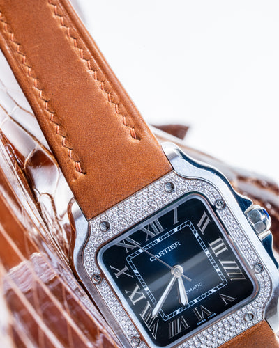 Bespoke Watch Strap in Golden Barenia