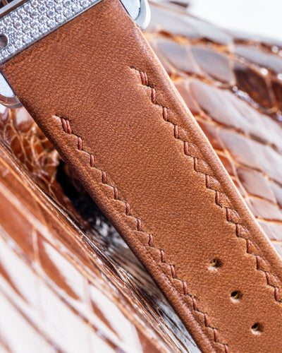 Bespoke Watch Strap in Golden Barenia