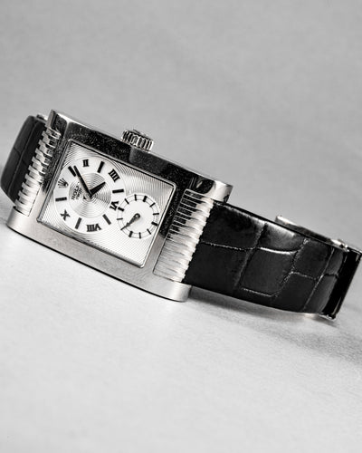 Bespoke Watch Strap in Jet Black Crocodile