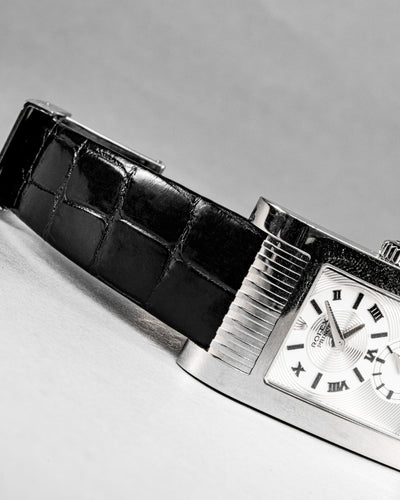 Bespoke Watch Strap in Jet Black Crocodile
