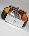 Bespoke Watch Strap in Jet Black Crocodile