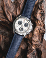 Solitaire Universal Straps in Midnight Storm Epsom for Breitling
