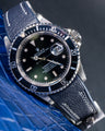 Bespoke Watch Strap in Navy Blue Chèvre