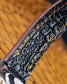 Bespoke Watch Strap in Chestnut Brown Crocodile