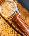 Bespoke Watch Strap in Chestnut Brown Alligator