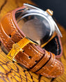 Bespoke Watch Strap in Chestnut Brown Alligator