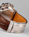 Bespoke Watch Strap in Chocolate Brown Crocodile