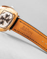 Bespoke Watch Strap in Black Crocodile