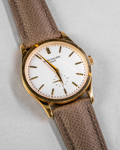 Solitaire Universal Straps in Sandstorm Epsom for Patek Philippe