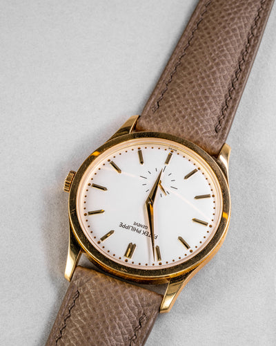 Solitaire Universal Straps in Sandstorm Epsom for Patek Philippe