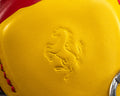 Bespoke Key Fob Cover in Red & Yellow Nappa