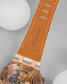 Bespoke Watch Strap in Natural Himalayan Crocodile