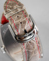 Bespoke Watch Strap in Grey Himalayan Crocodile