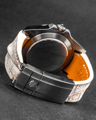 Bespoke Watch Strap in Natural Himalayan Crocodile
