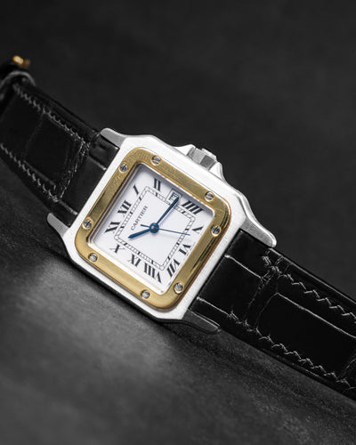 Bespoke Watch Strap in Black Crocodile