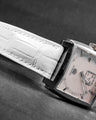 Bespoke Watch Strap in White Crocodile