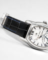 Bespoke Watch Strap in Black Crocodile
