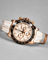 Bespoke Watch Strap in Natural Himalayan Crocodile