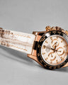 Bespoke Watch Strap in Natural Himalayan Crocodile