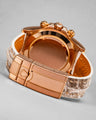 Bespoke Watch Strap in Natural Himalayan Crocodile