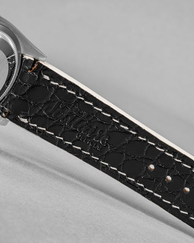 Bespoke Watch Strap in Natural Himalayan Crocodile