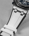Solitaire Rubber straps in Panda White for Audemars Piguet 42MM