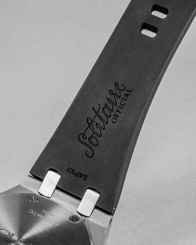 Solitaire Rubber straps in Panda White for Audemars Piguet 42MM