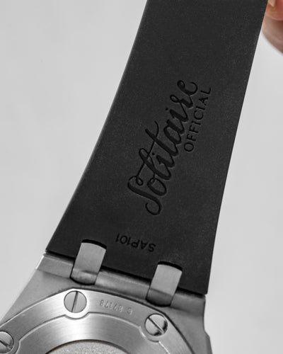 Solitaire Rubber straps in Bumblebee Yellow for Audemars Piguet 42MM