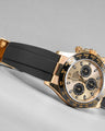 Solitaire Rubber straps in Classic Black for Rolex Daytona 116518