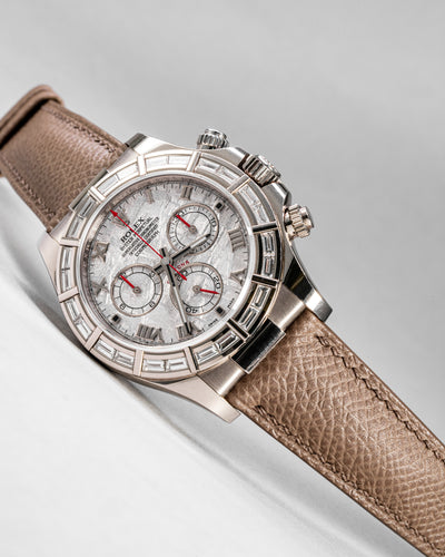 Solitaire Universal Straps in Sandstorm Epsom for Rolex