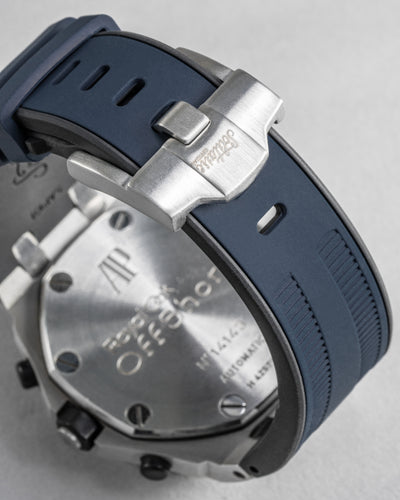 Solitaire Rubber straps in Buckingham Navy for Audemars Piguet 42MM