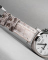 Bespoke Watch Strap in Natural Himalayan Crocodile
