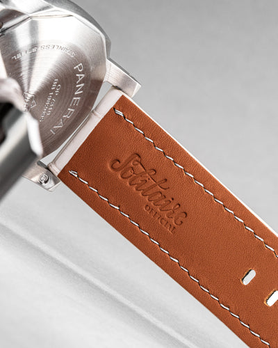 Bespoke Watch Strap in Natural Himalayan Crocodile
