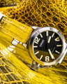 Bespoke Watch Strap in Yellow Himalayan Crocodile
